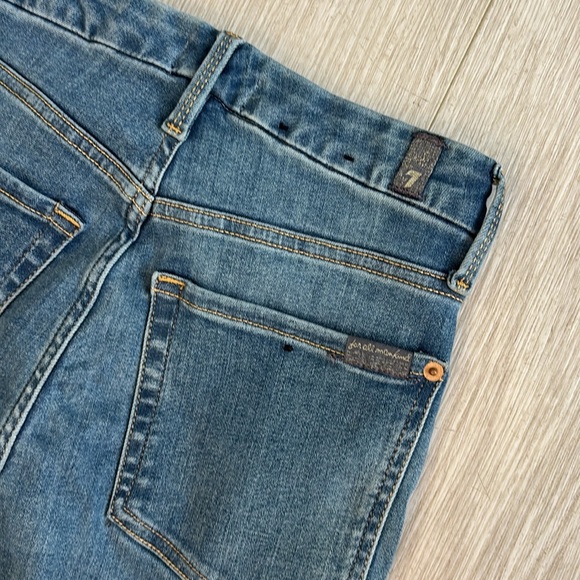 7 For All Mankind Aubrey in Hewes Skinny Jeans size 25 - Picture 5 of 16